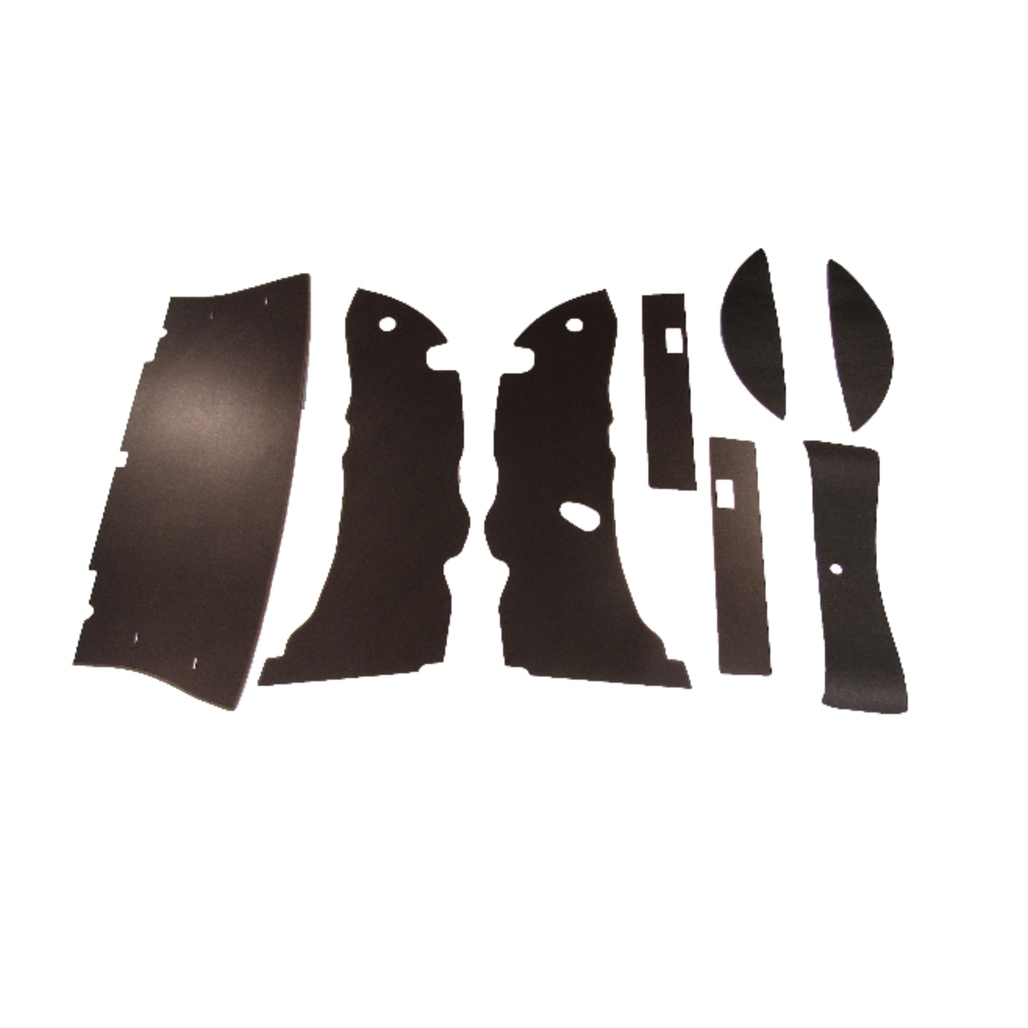 Trunk Side Panel Board 8pc for 1950 Cadillac Series 61 62 2 Door Hardtop Brown