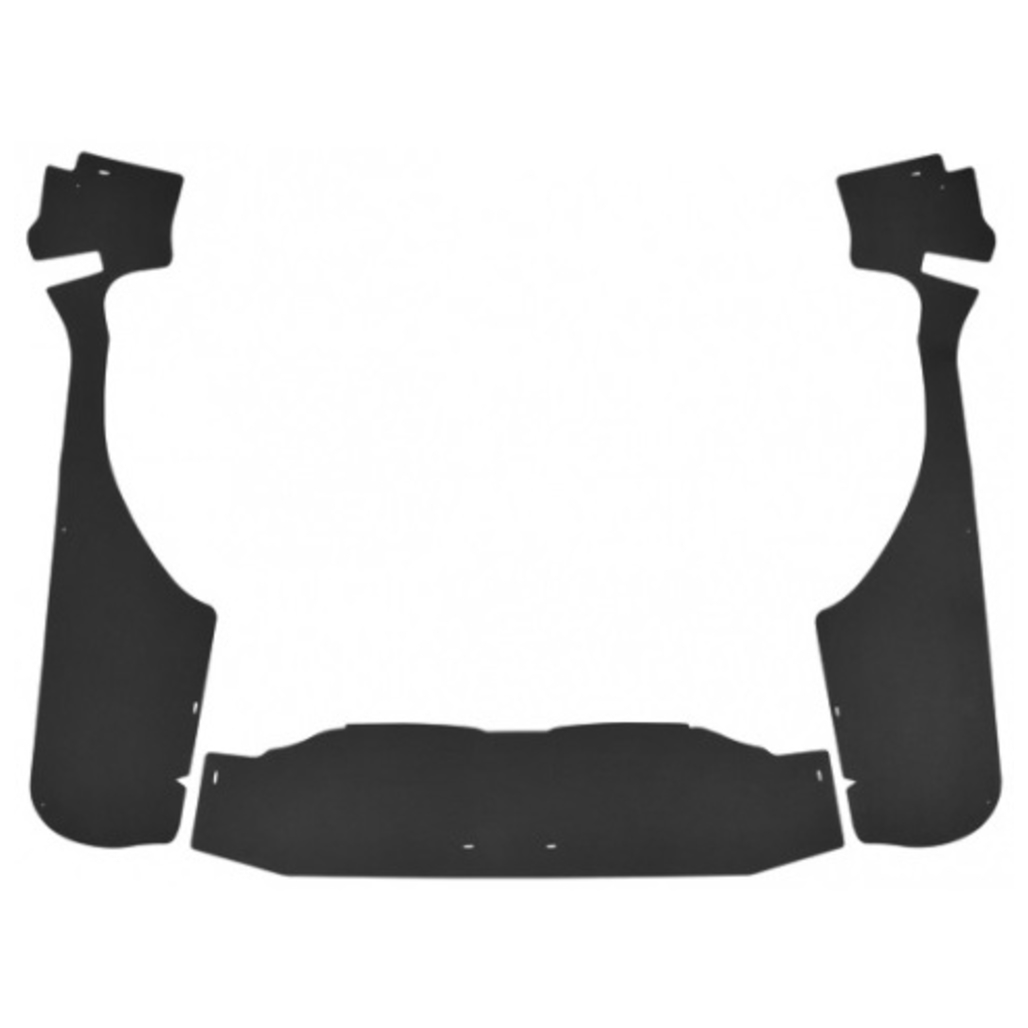 Trunk Side Panel Board for 1950 Cadillac Series 75 Limousine 4-DR Brown Rear