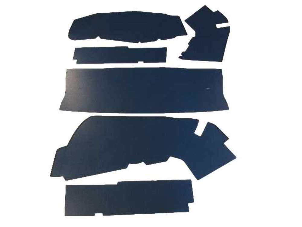 Trunk Side Panel Board for 1954-1955 Cadillac Fleetwood 4-Door Limousine 6pc