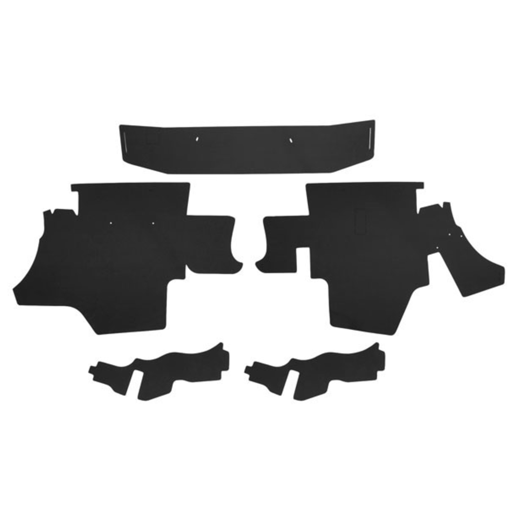 Trunk Side Panel Board 5pc for 1959-1960 Cadillac Fleetwood 4 Door Hardtop Black Trunk Side Panel Board 5pc for 1959-1960 Cadillac Fleetwood 4 Door Hardtop Black