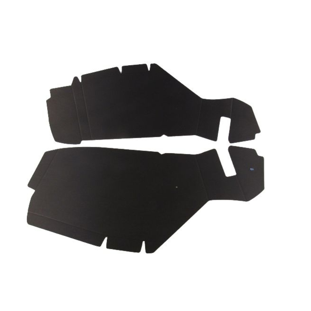 Trunk Side Panel Board 2pc for 1977 Cadillac DeVille Sedan Coupe Black USA Made