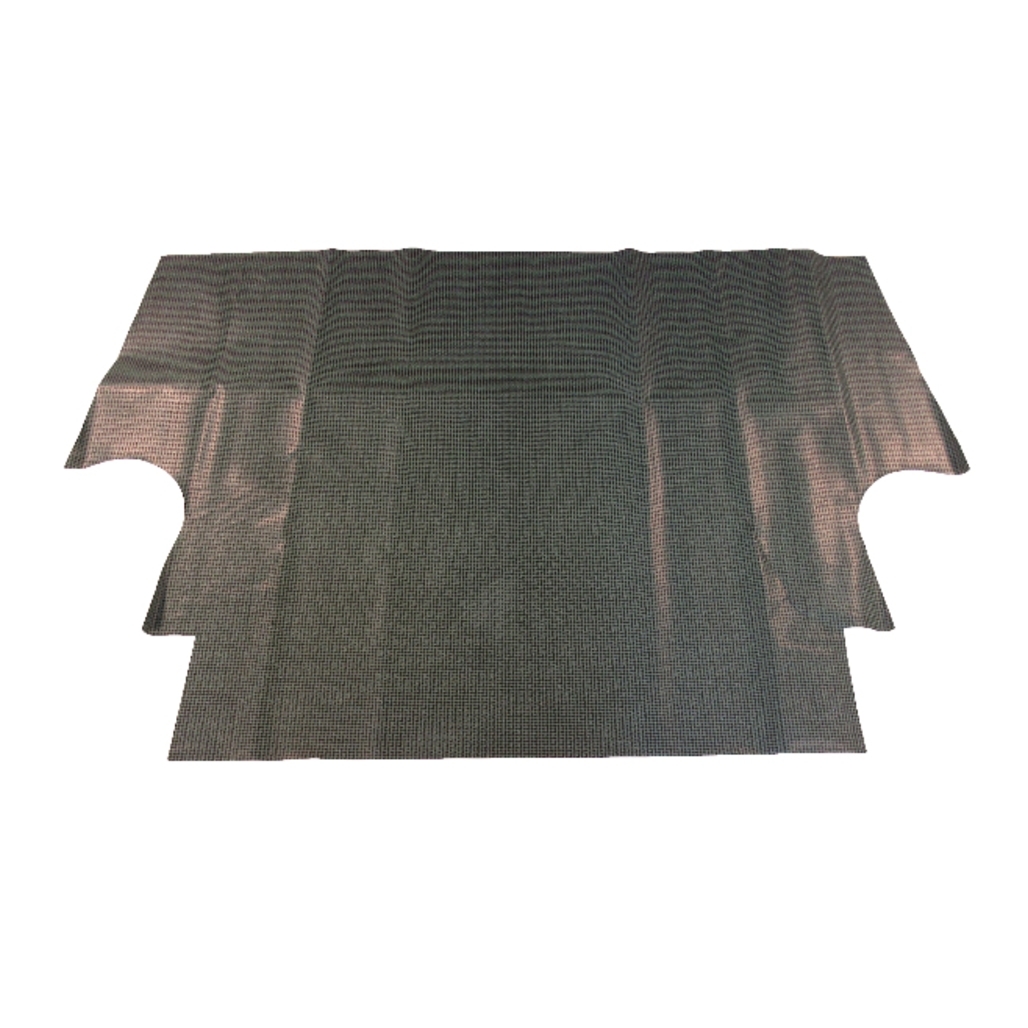 Trunk Floor Mat Cover Aqua Vinyl for 67-69 Camaro Hardtop - Protects Trunk, Easy Install, OEM Fit, US Made