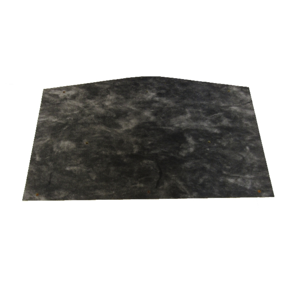 1961-62 Pontiac Catalina Yellow Fiberglass Hood Insulation Pad Heat Shield for Front Area - Reduce Engine Noise and Heat