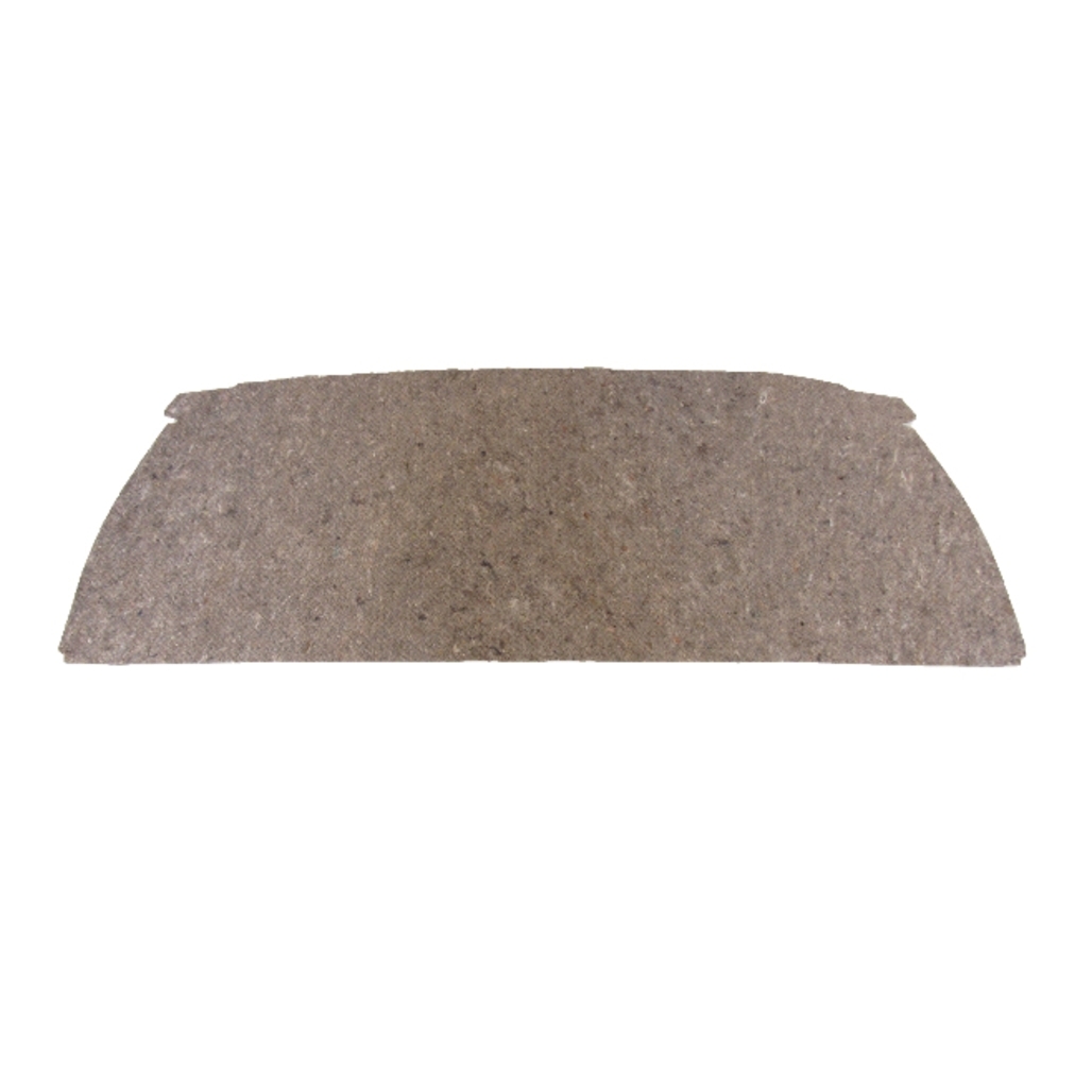 1965-66 Pontiac Catalina Rear Package Tray Insulation in Gray Jute Material - Made in USA for Hardtop Vehicles