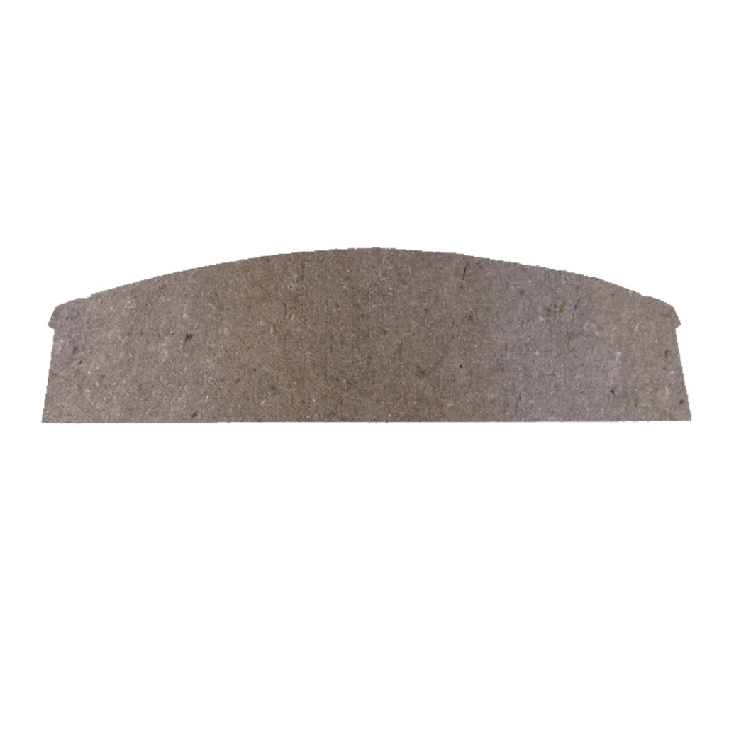 Package Tray Insulation for Pontiac Catalina 4 Door Hardtop - Grey Jute Material Made in USA, Rear Area Cover