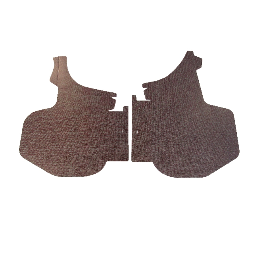 Trunk Side Panel Board for 1961 Pontiac Catalina Hardtop 2-DR Adobe Rear 2 pcs