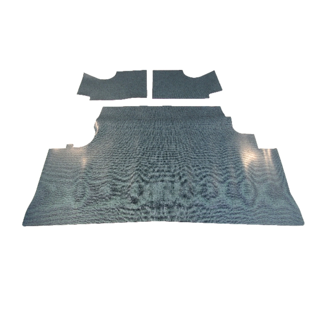 Trunk Floor Mat Cover for 1963 Pontiac Catalina Coupe, Aqua Rubber Material, Made in USA, 3pc Kit Trunk Floor Mat Cover for 1963 Pontiac Catalina Coupe, Aqua Rubber Material, Made in USA, 3pc Kit