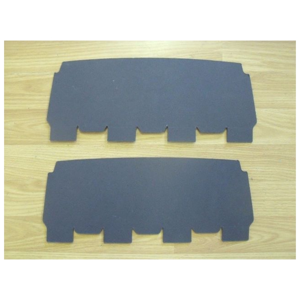 Front Bucket Seat Back Panel Upper Panel 2 Piece for 1968-1970 Dodge Charger