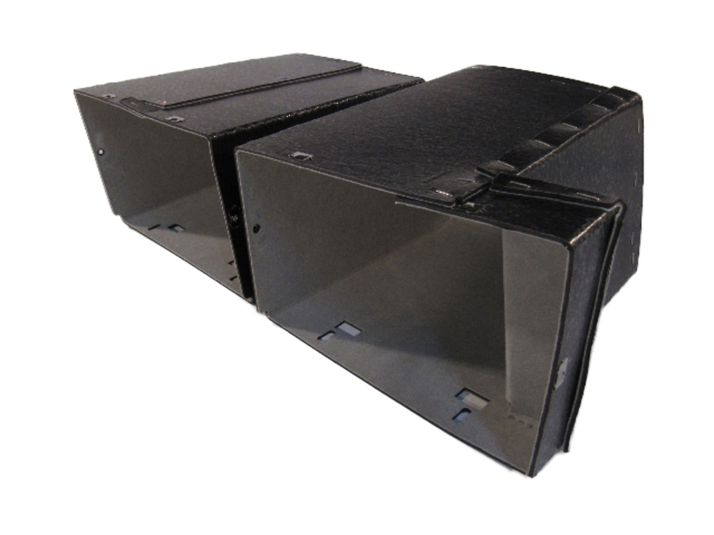 Glove Box Liner Insert for 1936 DeSoto Airflow Gray Felt Cardboard, renovate your glove box w/ a brand-new liner insert