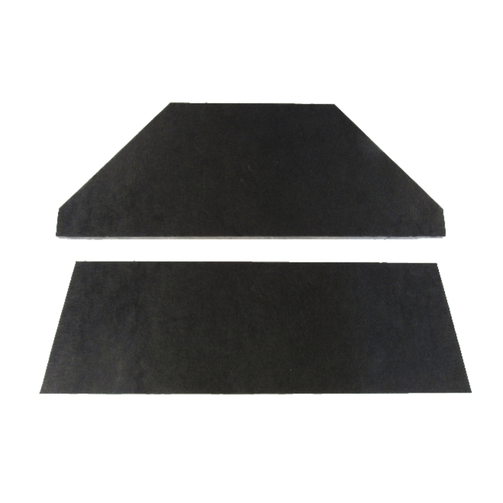 Fiberglass Hood Insulation Pad Heat Shield for Chrysler Imperial - Gray, Front Area Cover, US-Made, Reduce Engine Noise/Heat