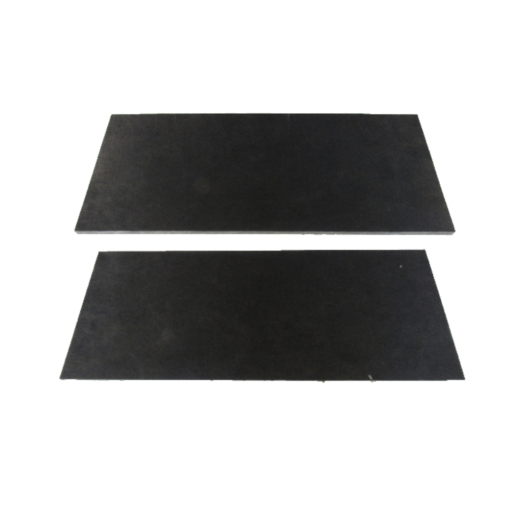 1959 Chrysler Imperial Gray Hood Insulation Pad Heat Shield Fiberglass Front 2 pcs for Noise Reduction & Heat Protection