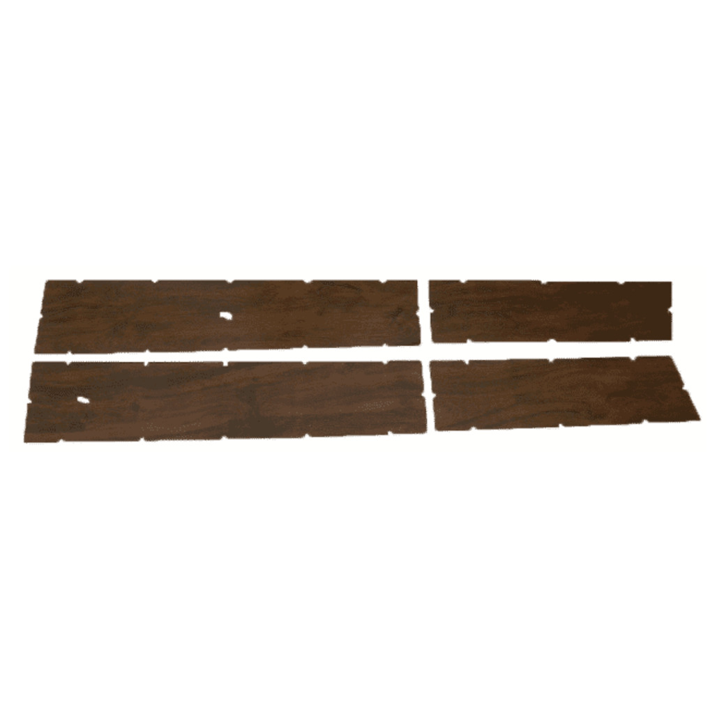 Door Panel Applique Gunstock Vinyl 2Pc for 1970-74 Dodge Challenger Made in USA