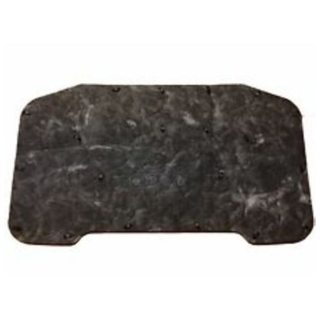 1964-65 Plymouth Barracuda Fiberglass Hood Insulation Pad Heat Shield in Gray - Reduce Engine Noise & Heat, Made in USA