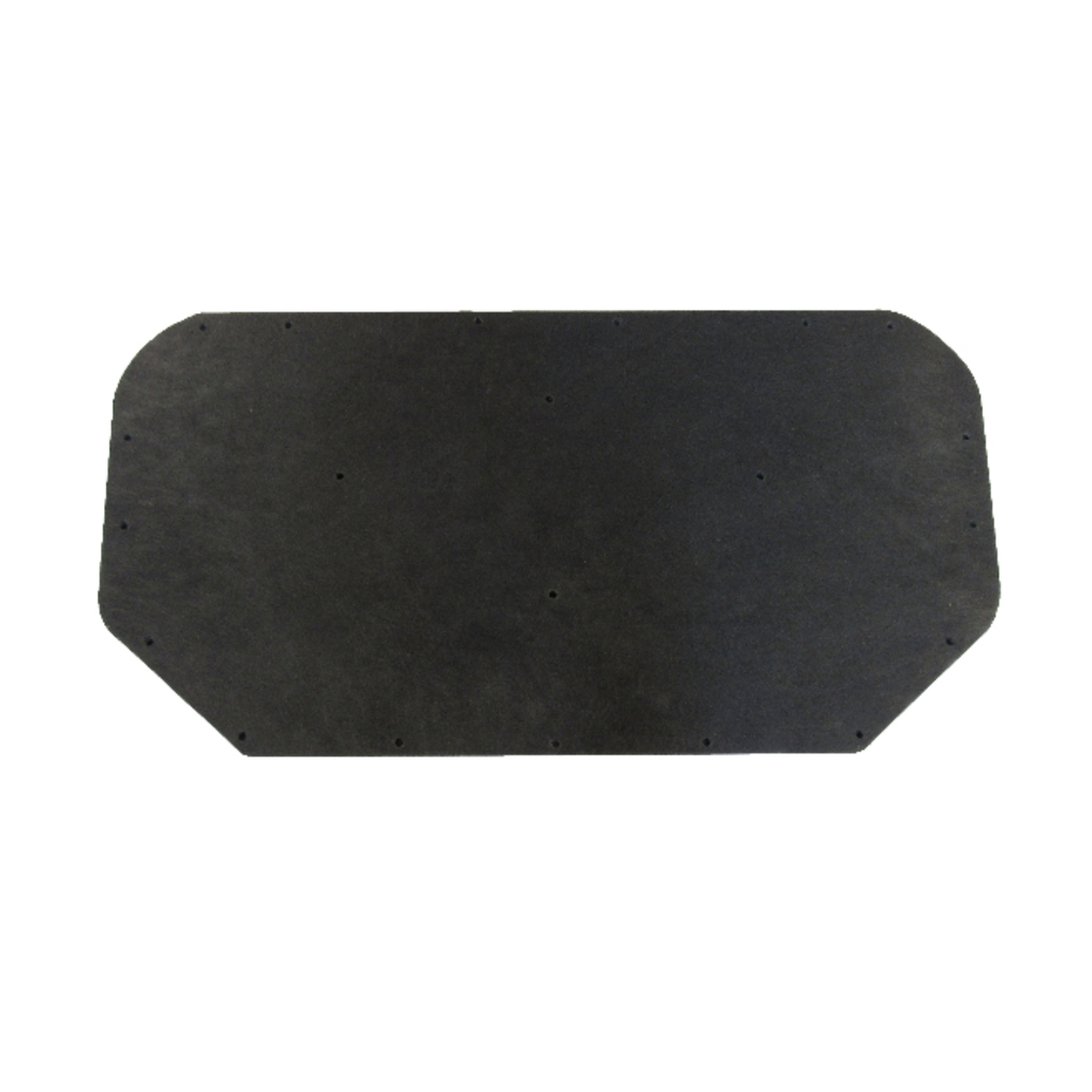 1966 Plymouth Barracuda Fiberglass Hood Insulation Pad Heat Shield in Gray, Front Area Cover, US-Made Quality.