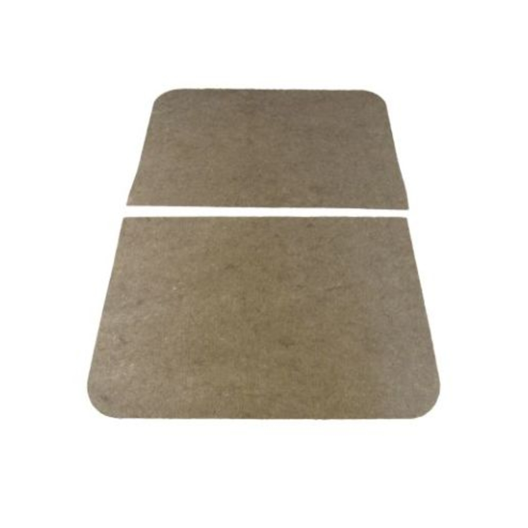 1964-66 Plymouth Barracuda Hardtop Headliner Insulation Gray Jute Material Front Rear Left Right - US Made Quality