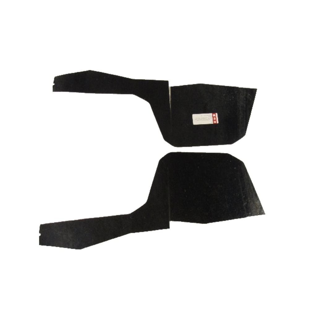 A-Arm (Control Arm) Dust Shield W/Staples Pair for 1968-1972 Oldsmobile Cutlass