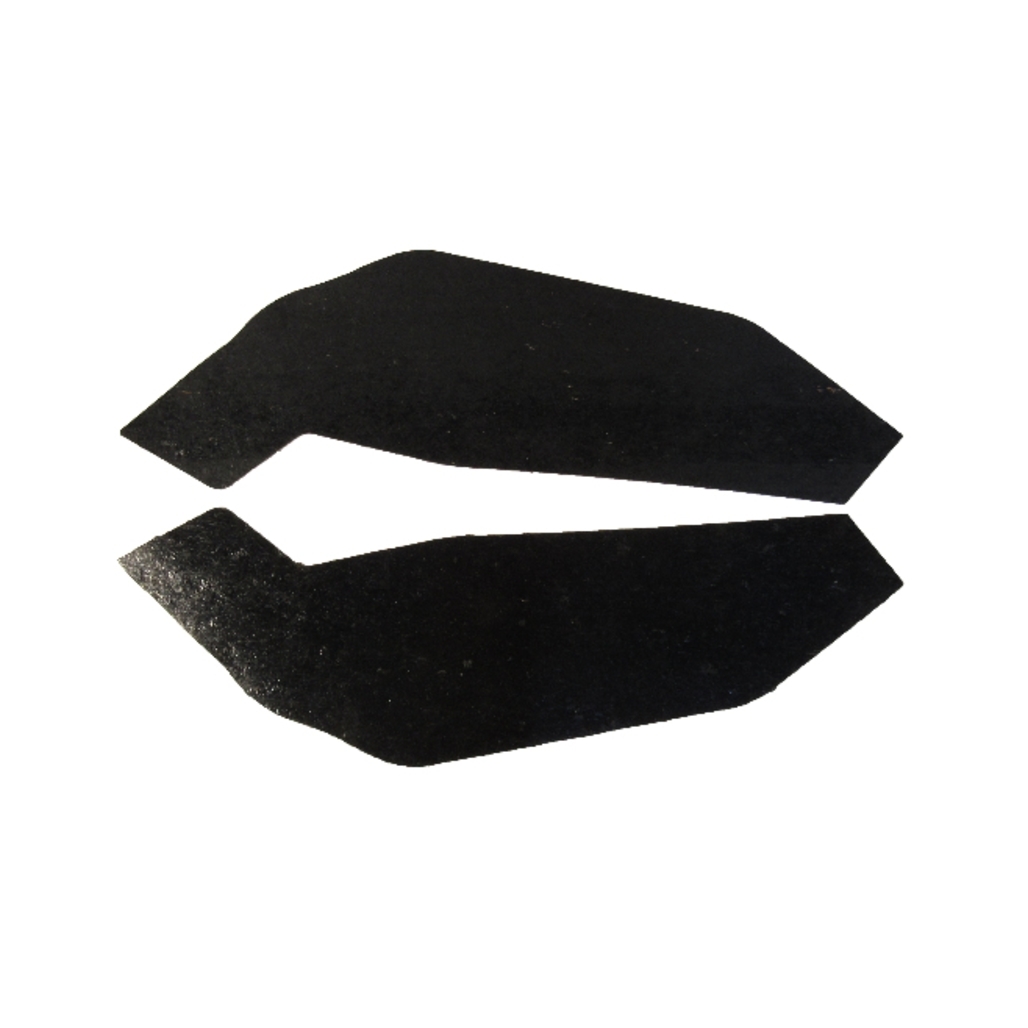 A-Arm (Control Arm) Dust Shield W/Staples Pair for 1973-1977 Oldsmobile Cutlass