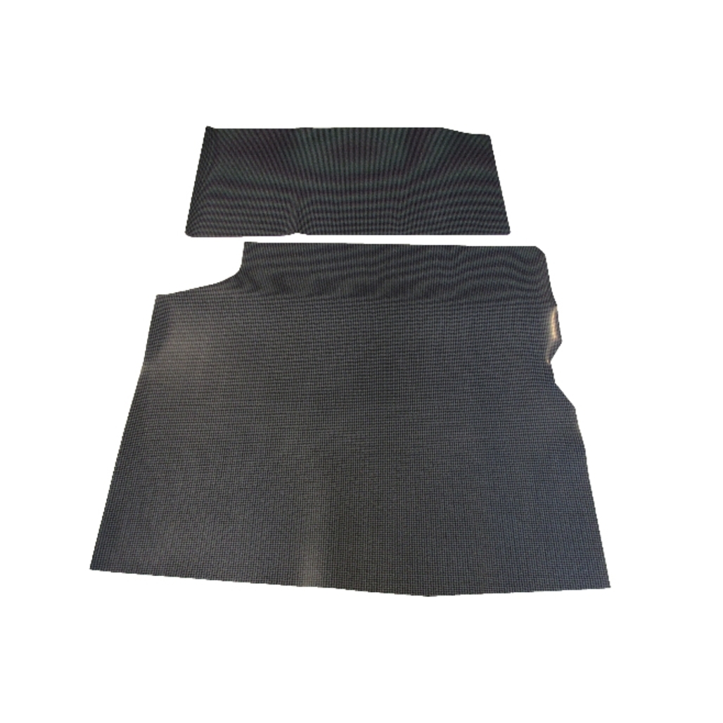 Trunk Floor Mat Cover for 1964-1965 Oldsmobile Cutlass Hardtop 2 Door, Gray Rubber Material, Made in USA