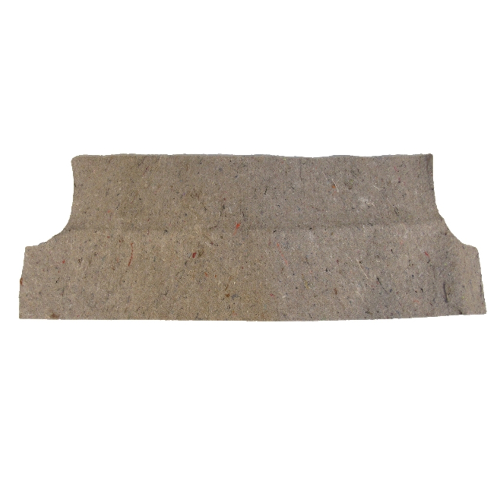 Trunk Divider Insulation Jute 1pc for 1966-1967 Chevrolet Chevelle Hardtop Gray