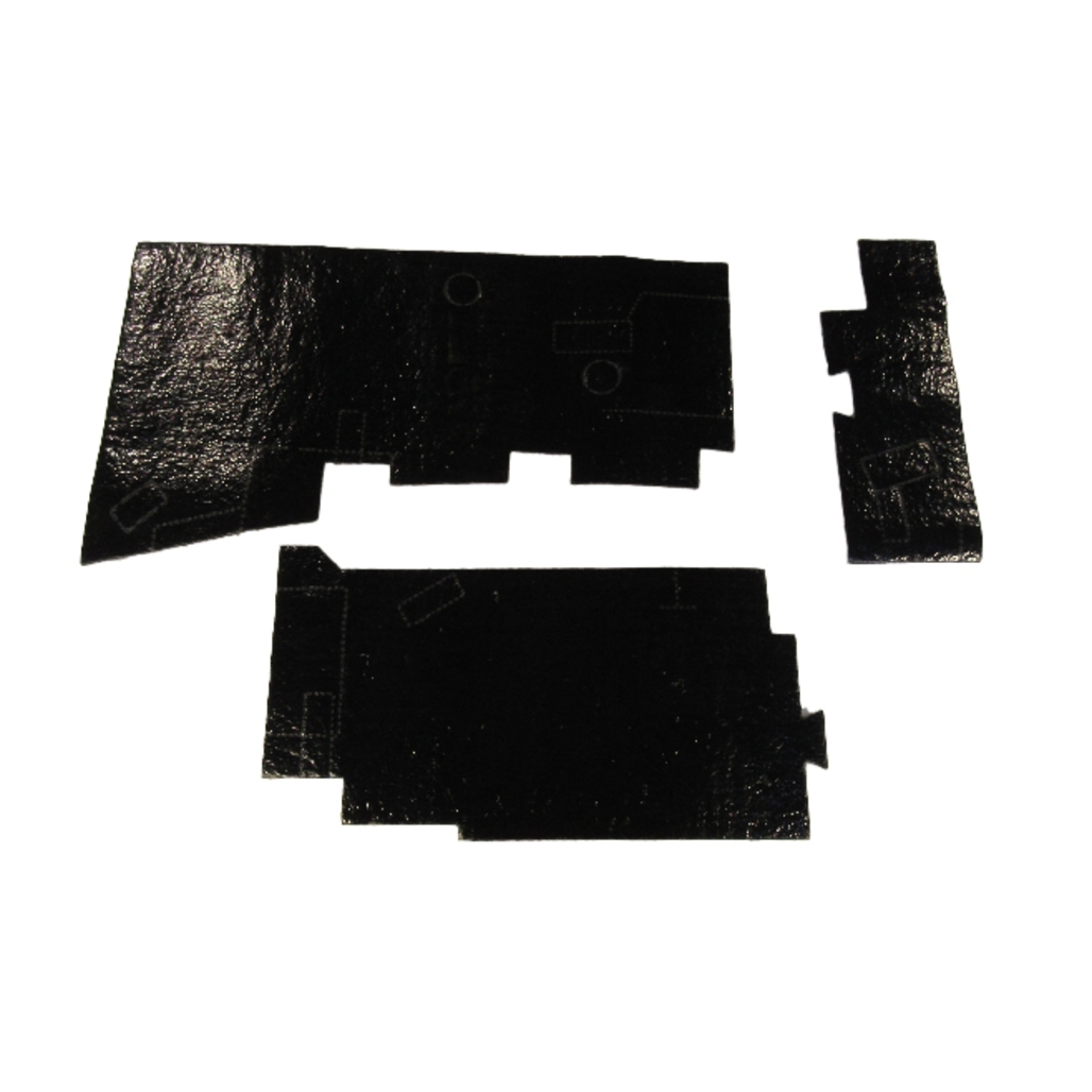 Under Dash Insulation 3Pc for 1968-1972 Chevrolet Chevelle Mastic-Jute USA Made Under Dash Insulation 3Pc for 1968-1972 Chevrolet Chevelle Mastic-Jute USA Made