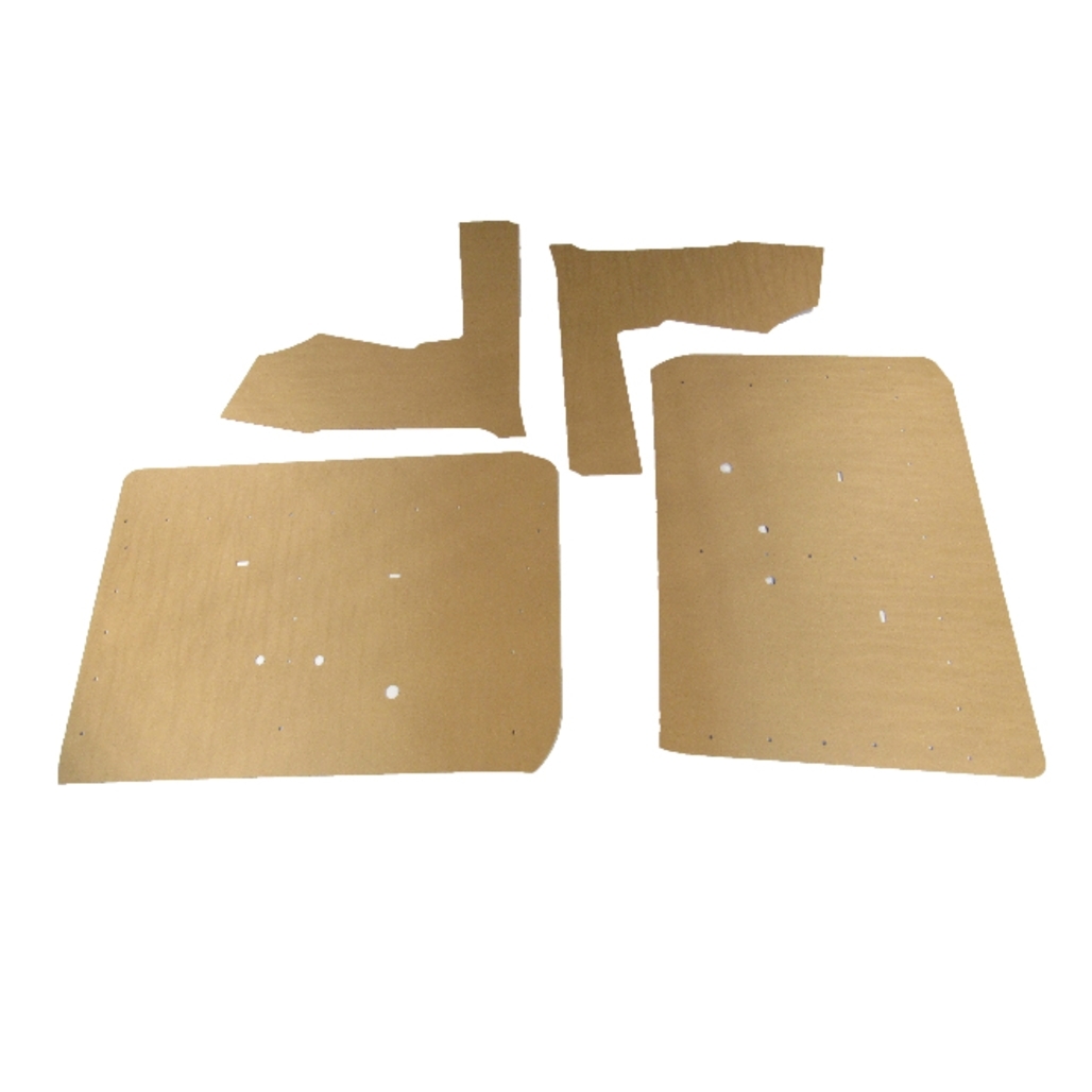 Interior Side Panel Backer Board 4pc for 1941-48 Master Deluxe Stylemaster Coupe