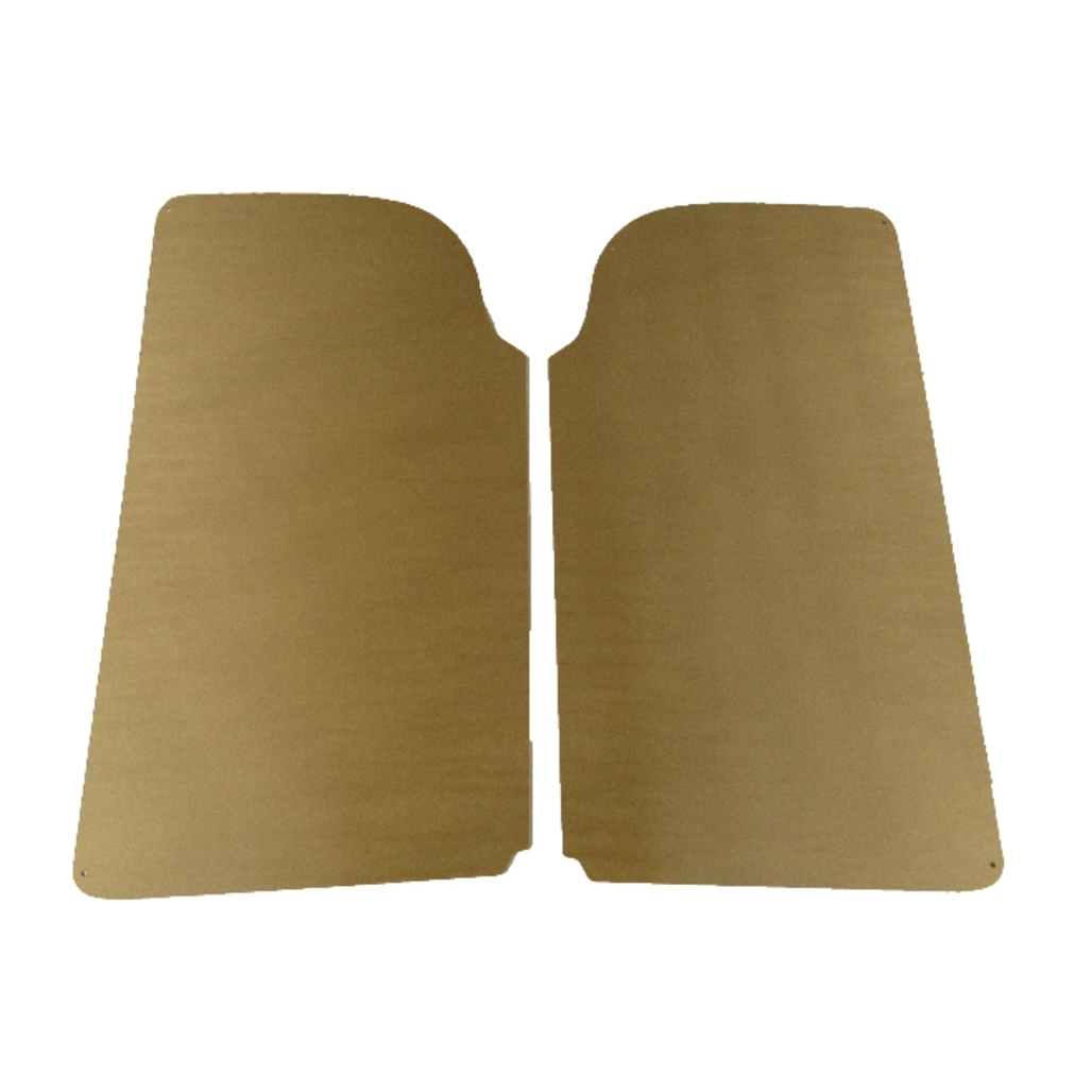 Interior Side Panel Backer Board Wood 2pc for 58 Chevy Bel Air, Biscayne, Delray