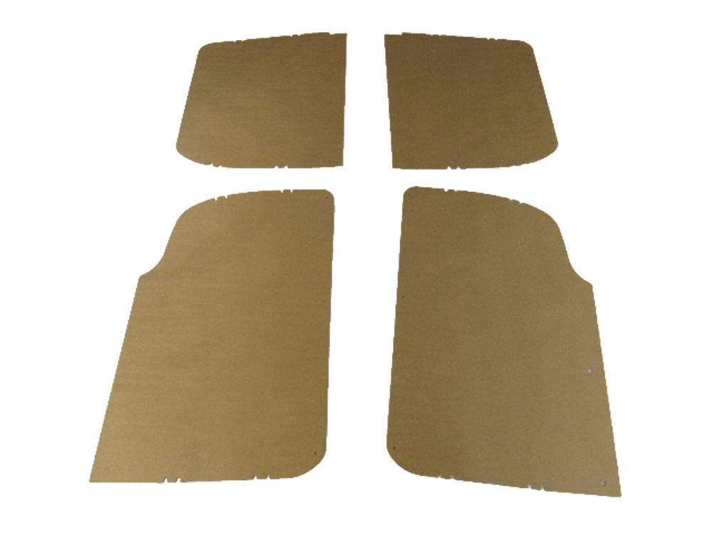 Interior Side Panel Backer Board for 1959-60 Chevrolet Bel Air Impala 4 Door 4pc