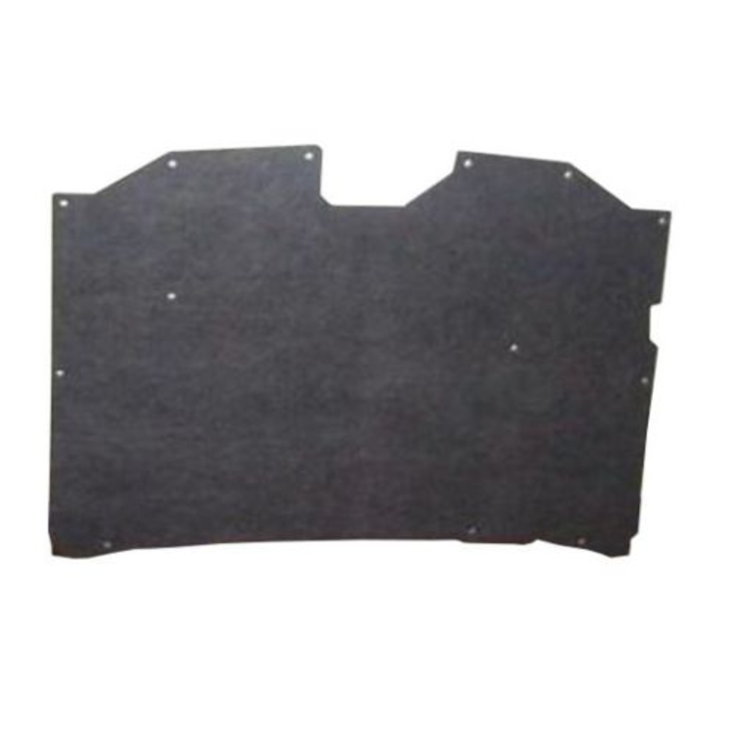 Hood Insulation Pad Heat Shield for Chevrolet Celebrity, Gray Fiberglass Material, Made in USA - Reduce Engine Noise and Heat