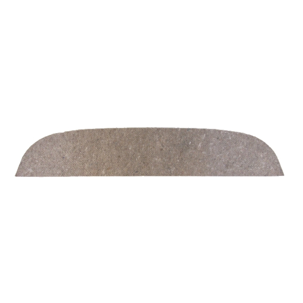 1951-1952 Chevrolet Bel Air Rear Package Tray Insulation in Gray Jute Material for Hardtop Vehicles