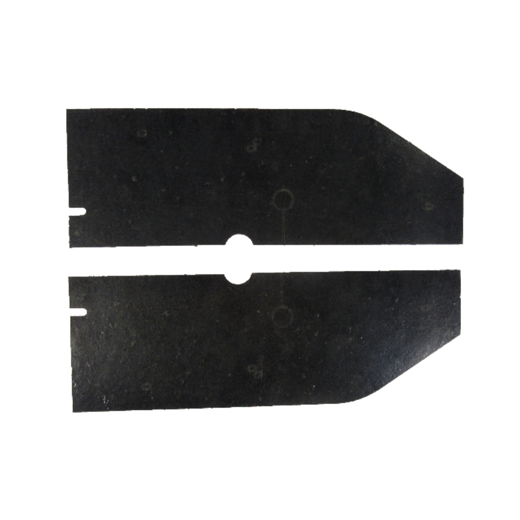 Lower Front Inner Fender To Bumper Seals Pair for 1969 Chevrolet Fullsize