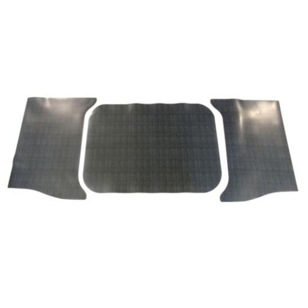 Trunk floor mat cover for 1961-1964 Chevrolet Impala Hardtop, USA-made rubber material, protects and enhances trunk interior.