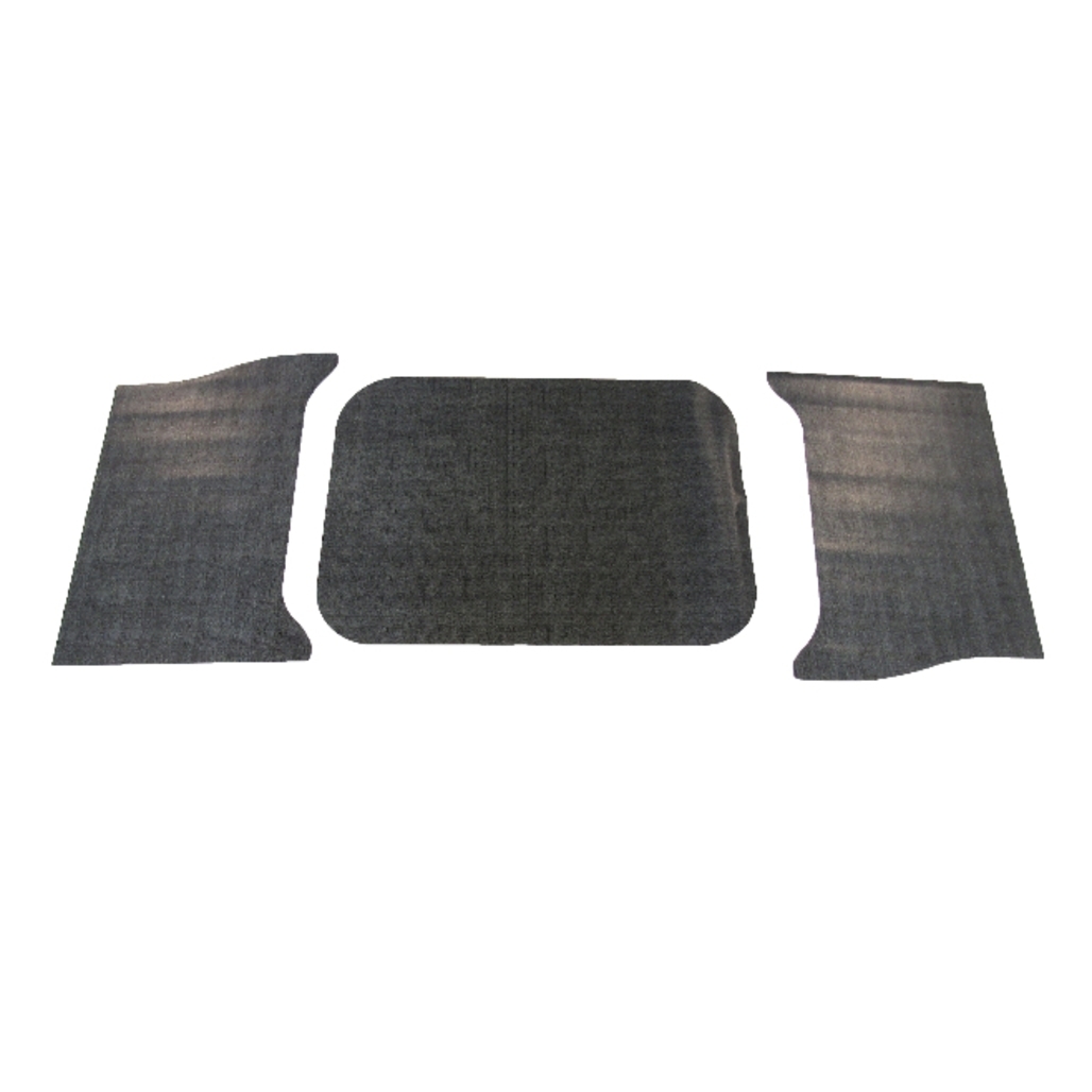 Trunk Floor Mat Cover for 1961-1964 Chevrolet Impala Hardtop, Vinyl Material, 3pc Set, US Manufactured