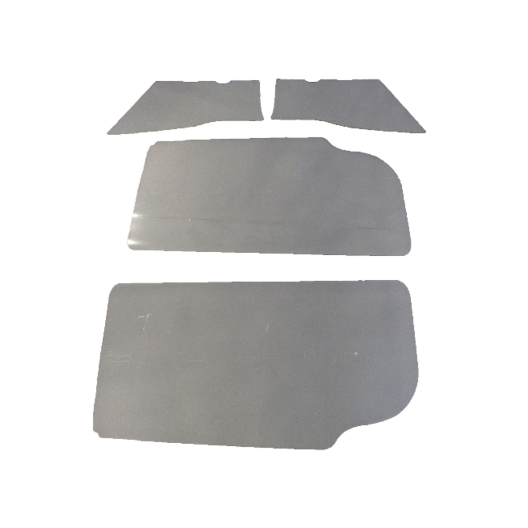 Water Shield Vapor Barrier for 58 Chevrolet Impala Front & Rear Seat Side Panel Water Shield Vapor Barrier for 58 Chevrolet Impala Front & Rear Seat Side Panel