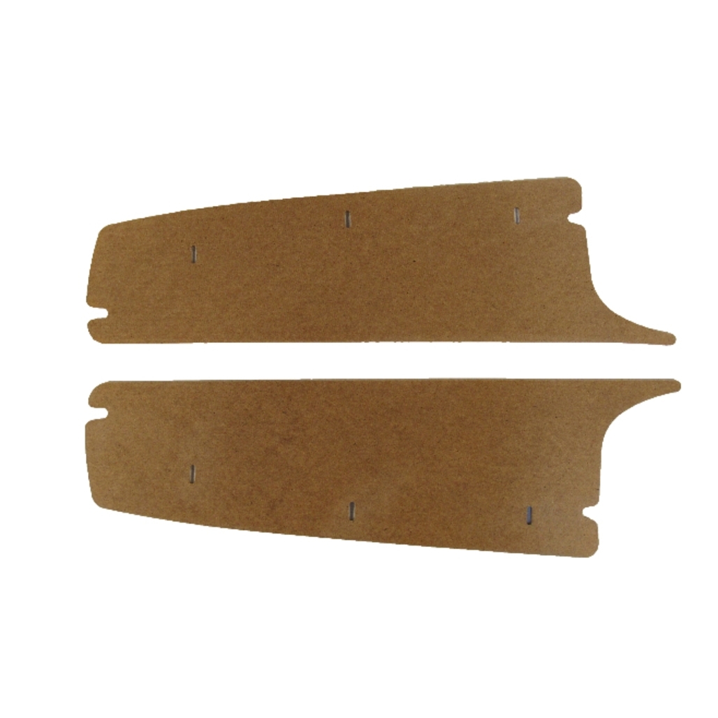 Trunk Floor Filler Board Panel 2pc for 1960-1963 ford Falcon Sedan Convertible