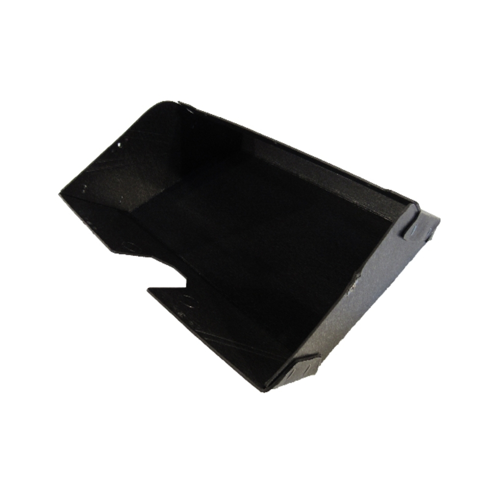 Glove Box Liner Insert for 1967-1969 Pontiac Firebird Black Front Right - Renovate your glove box w/ a brand-new liner insert