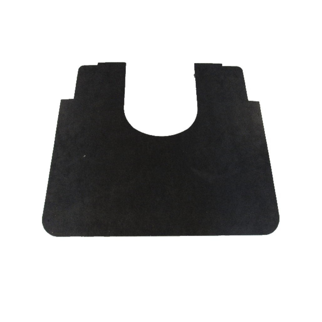 Fiberglass Hood Insulation Pad Heat Shield for Pontiac Firebird Trans Am, Gray Front Cover, US-Made - Reduce Engine Noise