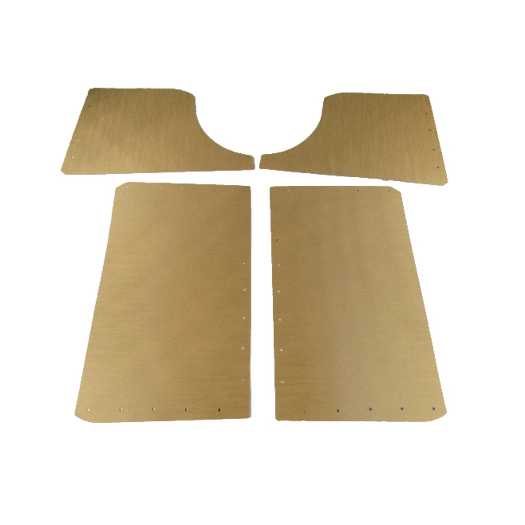 Interior Side Panel Backer Board 4pc for 1950 Ford Custom Deluxe Crestline Sedan