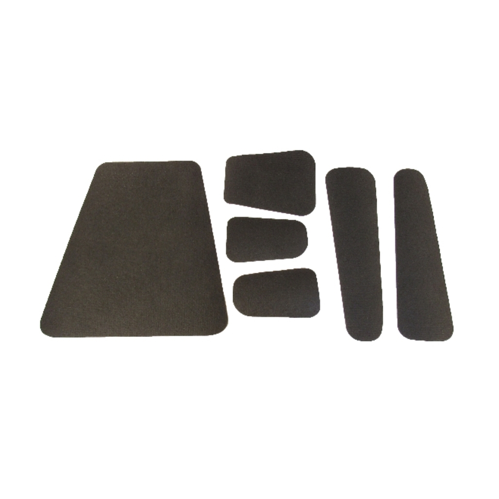Hood Insulation Pad Heat Shield for 1958 Edsel Pacer Ranger - Gray/Black Tar Saturated Felt Material - Reduce Engine Noise