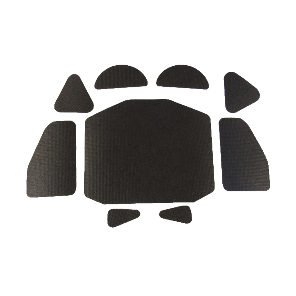 Hood Insulation Pad Heat Shield for Vintage Ford Vehicles, Gray Tar Saturated Felt Material, Made in USA