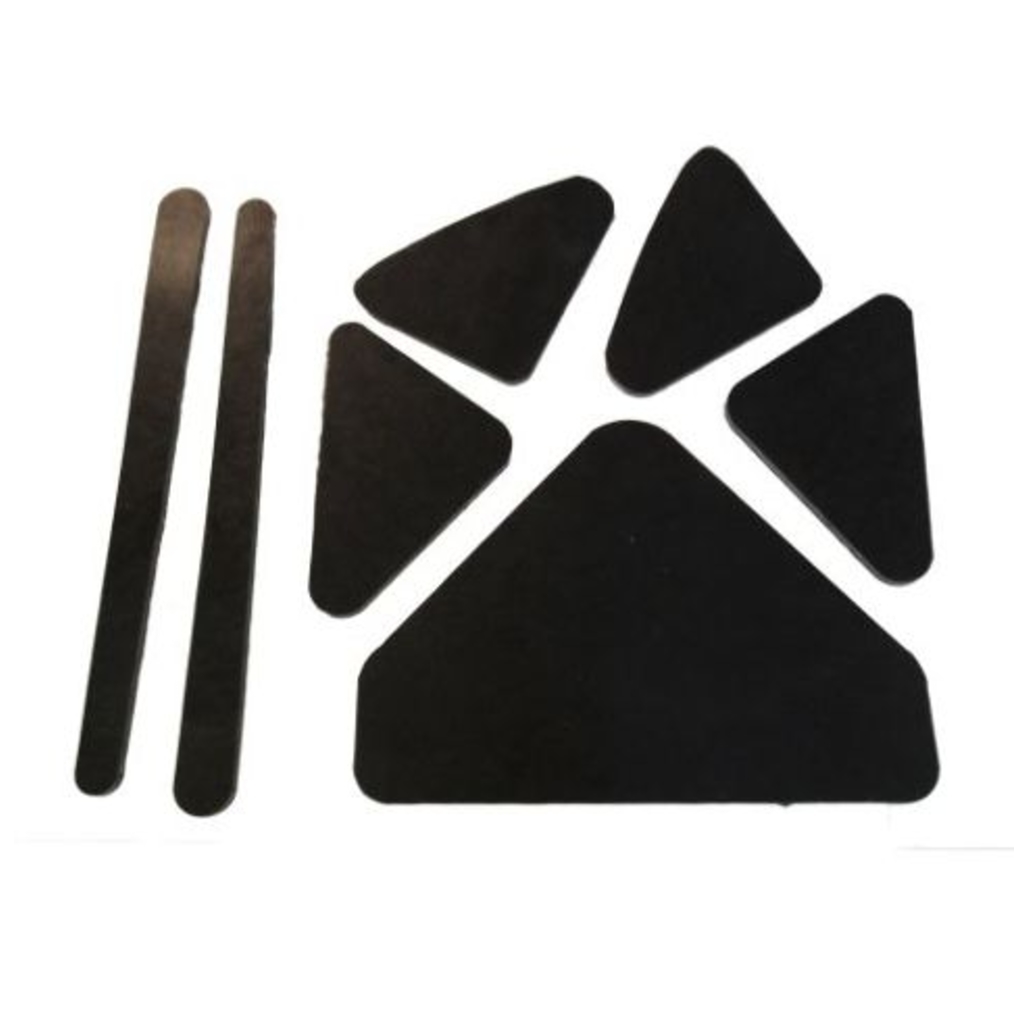 1966 Ford Thunderbird Gray Hood Insulation Pad Heat Shield Fiberglass Front Kit 7 Pieces Reduce Engine Noise and Heat