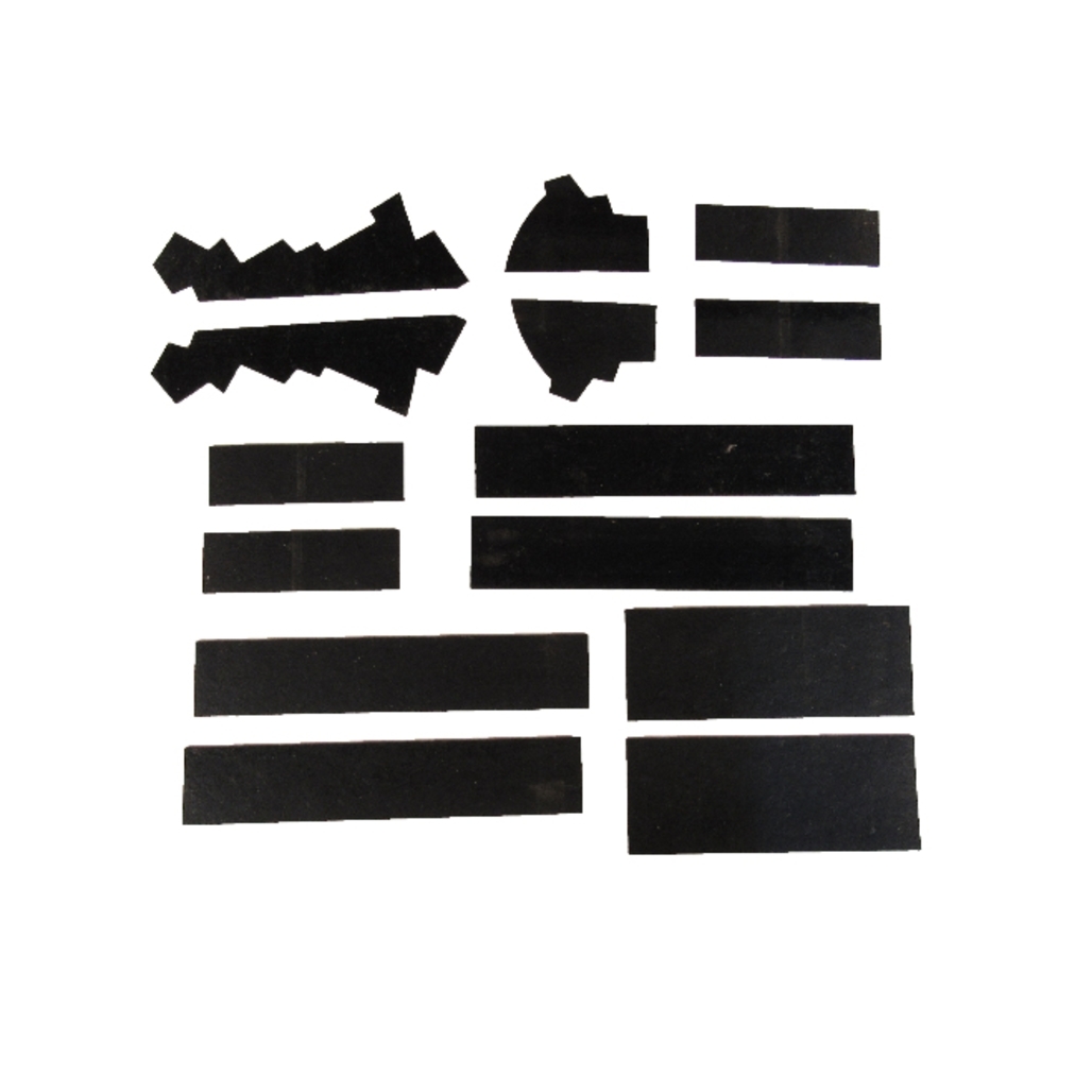 Front Inner Fender Splash Shields 14 Piece for 1961-1963 Ford Thunderbird