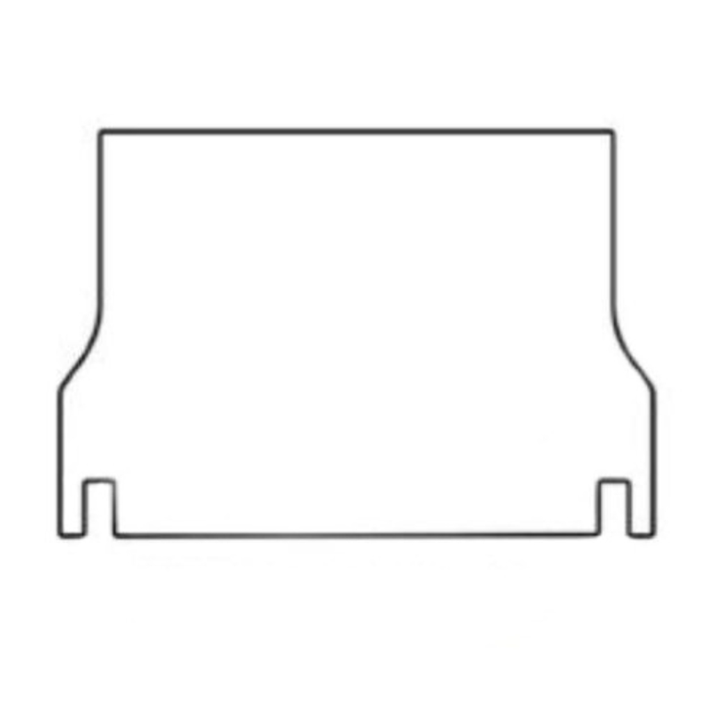 Trunk Floor Mat Cover for 1971-1980 Ford Pinto Hatchback, Black Carpet Material, US Manufactured, OEM Quality.