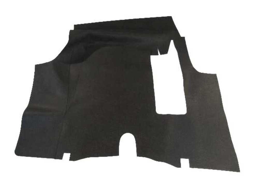 Trunk Floor Mat Cover for 1958 Edsel Corsair Citation 2DR Grained Rubber, protects & enhances classic car trunk interiors.