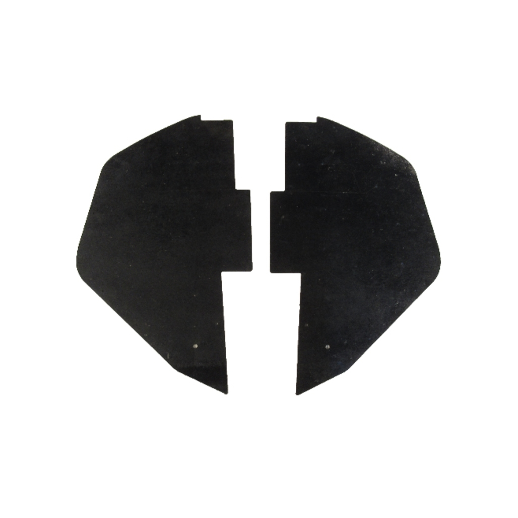 A-Arm (Control Arm) Dust Shield Pair for 1965-1968 Plymouth Fury Made in USA A-Arm (Control Arm) Dust Shield Pair for 1965-1968 Plymouth Fury Made in USA