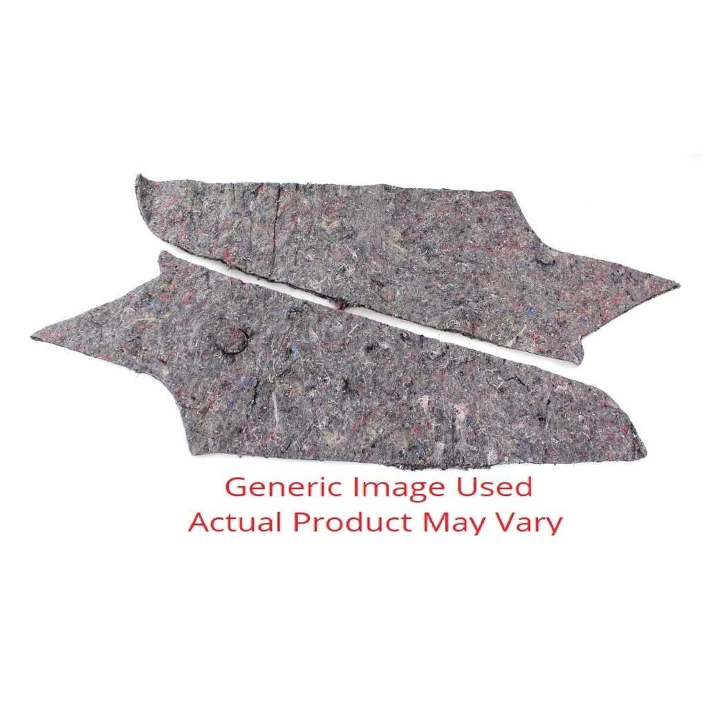 Interior Trim Sail Panel Insulation for 1968 Plymouth Fury III Unpainted Rear