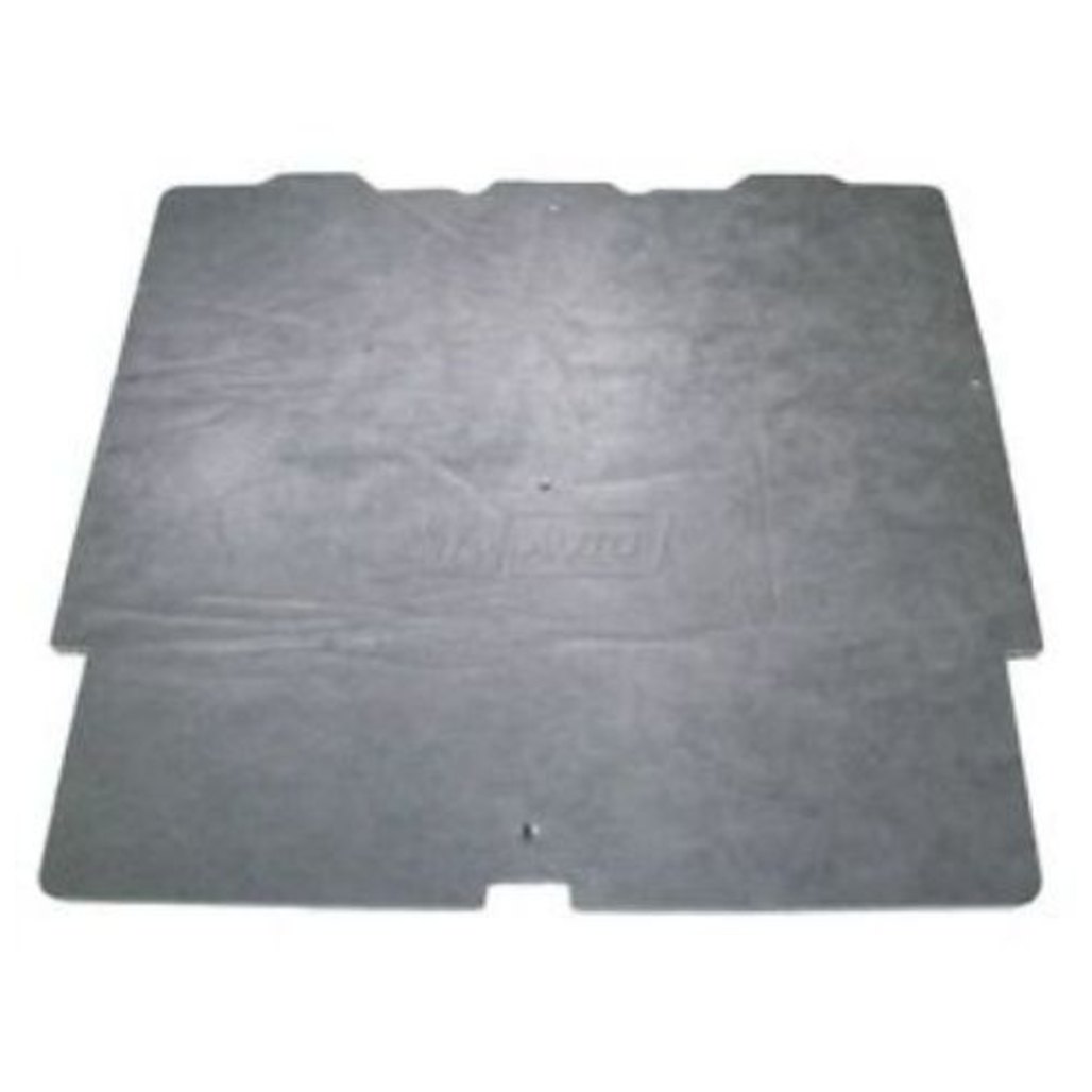 1969-1970 Pontiac Grand Prix Hood Insulation Pad Heat Shield in Gray Fiberglass Material - Reduce Engine Noise and Heat,