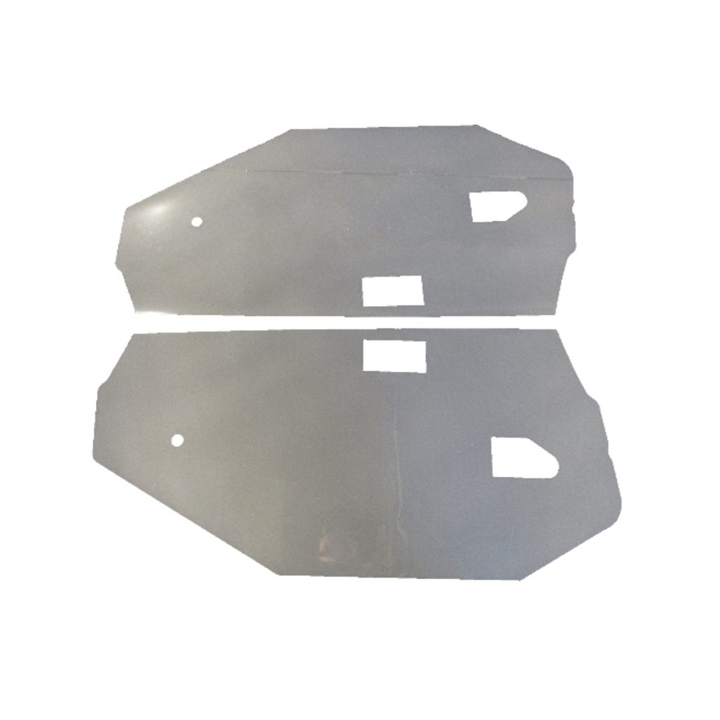 Water Shield Vapor Barrier 2Pc for 69-1972 Pontiac Grand Prix Door Panel Mylar
