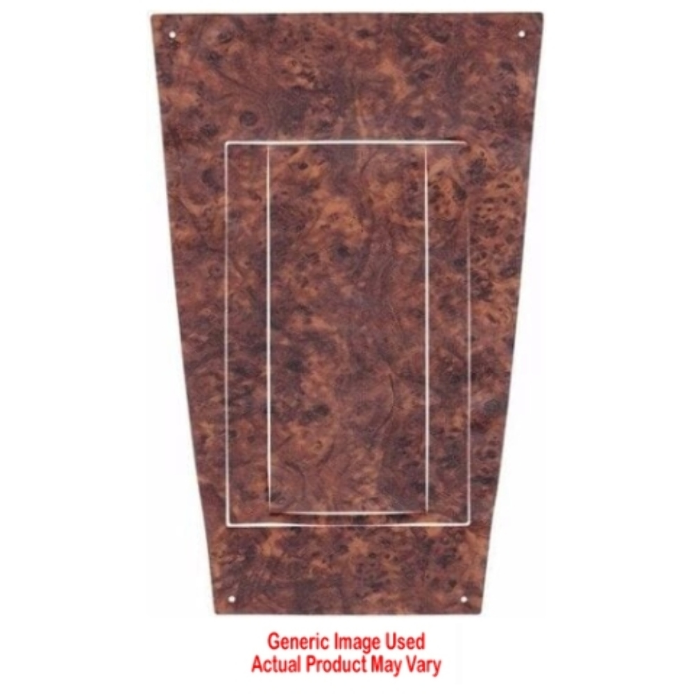 Console Cover Insert Backer for 1967 Pontiac GTO Aluminum Standard Front 3 pcs