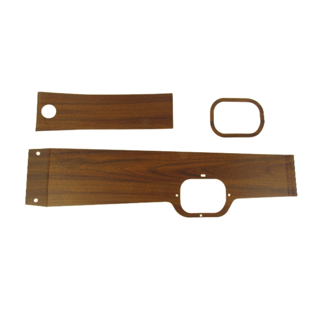 Console Cover Insert Trim Gunstock Vinyl 4 Speed Shifter 1pc for 67 Pontiac GTO