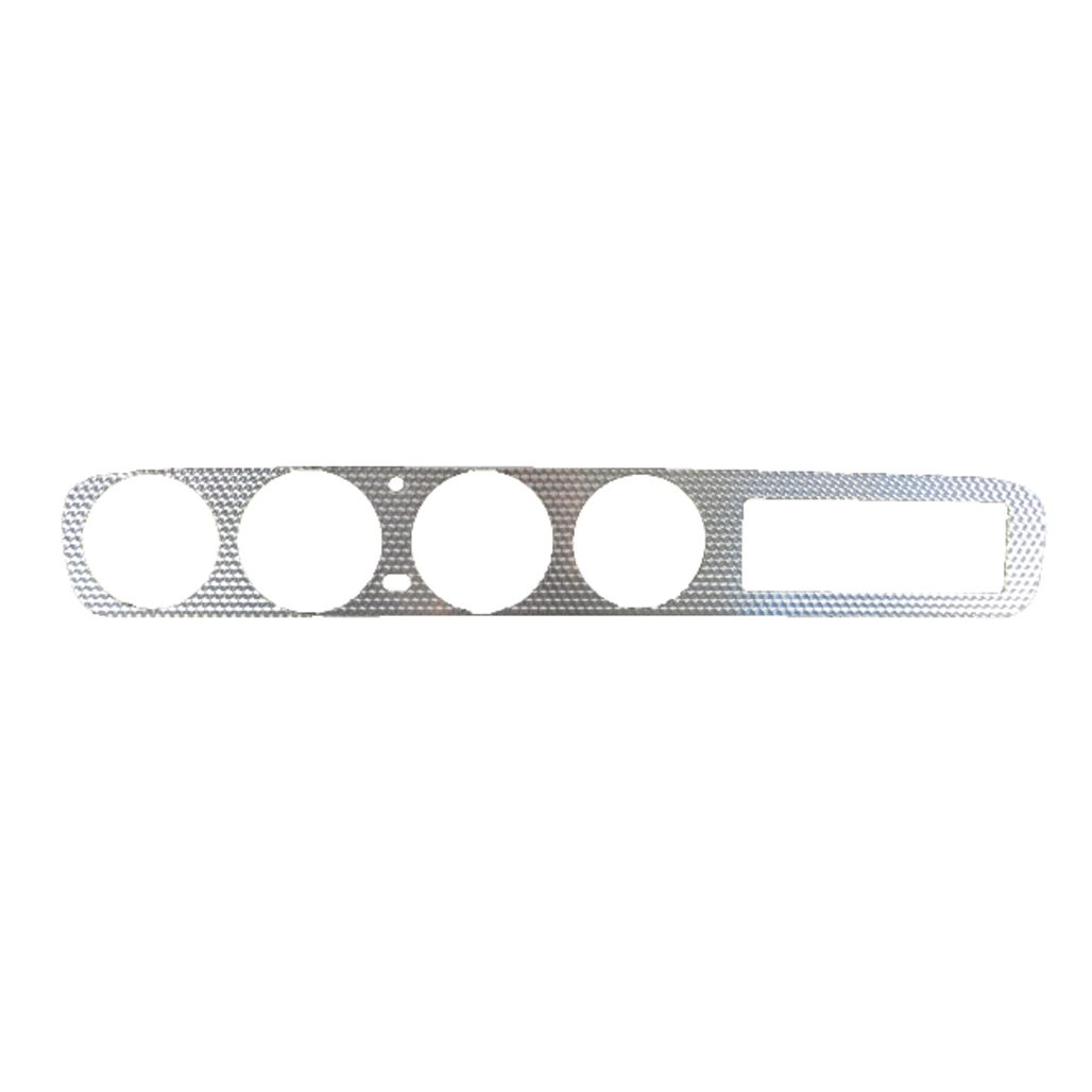 Original Style Aluminum Dash Cover Insert Trim (1-Piece), for 1964 Pontiac GTO Original Style Aluminum Dash Cover Insert Trim (1-Piece), for 1964 Pontiac GTO